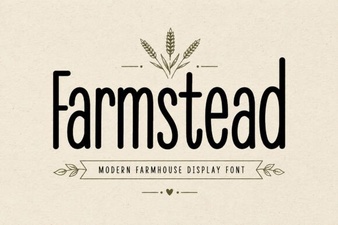 Farmstead Font: Creative Typography for Design Projects