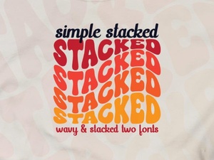 Design Tips for Layering Simple Font Styles